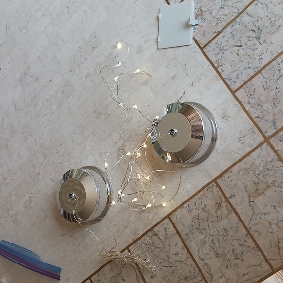 L.E.D. (String-lights) Drop-in Set of 2   ...on/off Switch,,Timer,,New Set - Picture 5 of 7